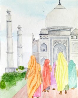 Ladies at Taj Mahal
